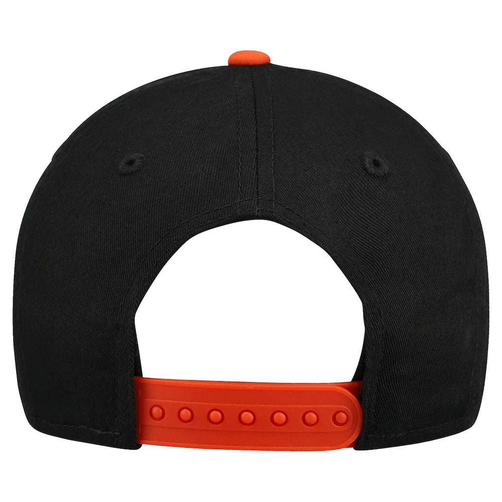 Cincinnati Bengals New Era Youth Arch COOLERA 9FORTY A-Frame Adjustable Hat Black/Orange | NFL