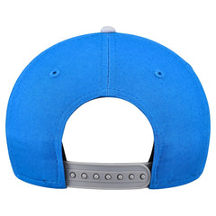 Detroit Lions New Era Youth Arch COOLERA 9FORTY A-Frame Adjustable Hat Blue/Gray | NFL