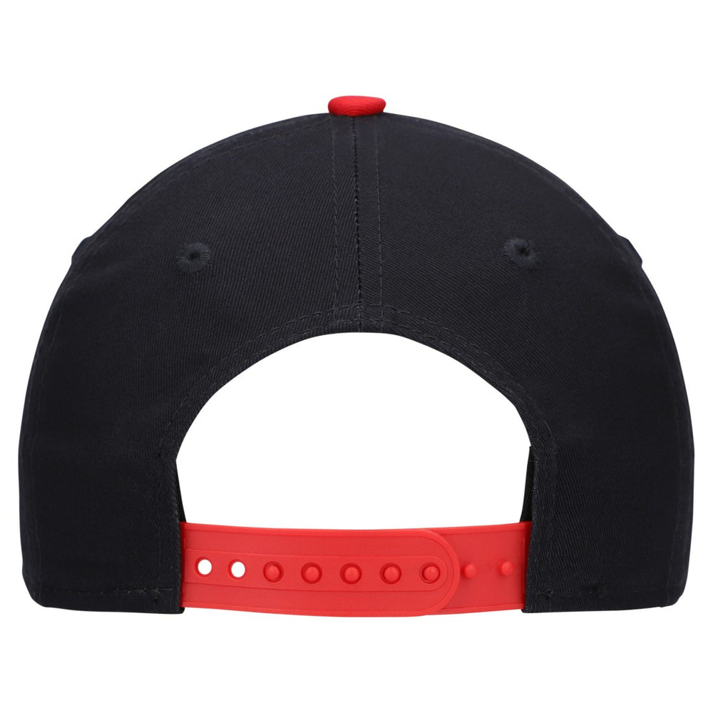 Houston Texans New Era Youth Arch COOLERA 9FORTY A-Frame Adjustable Hat Navy/Red | NFL
