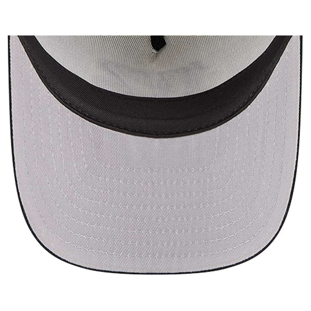 Cincinnati Bengals New Era Youth Banner 9FIFTY A-Frame Adjustable Trucker Hat Cream/Black | NFL