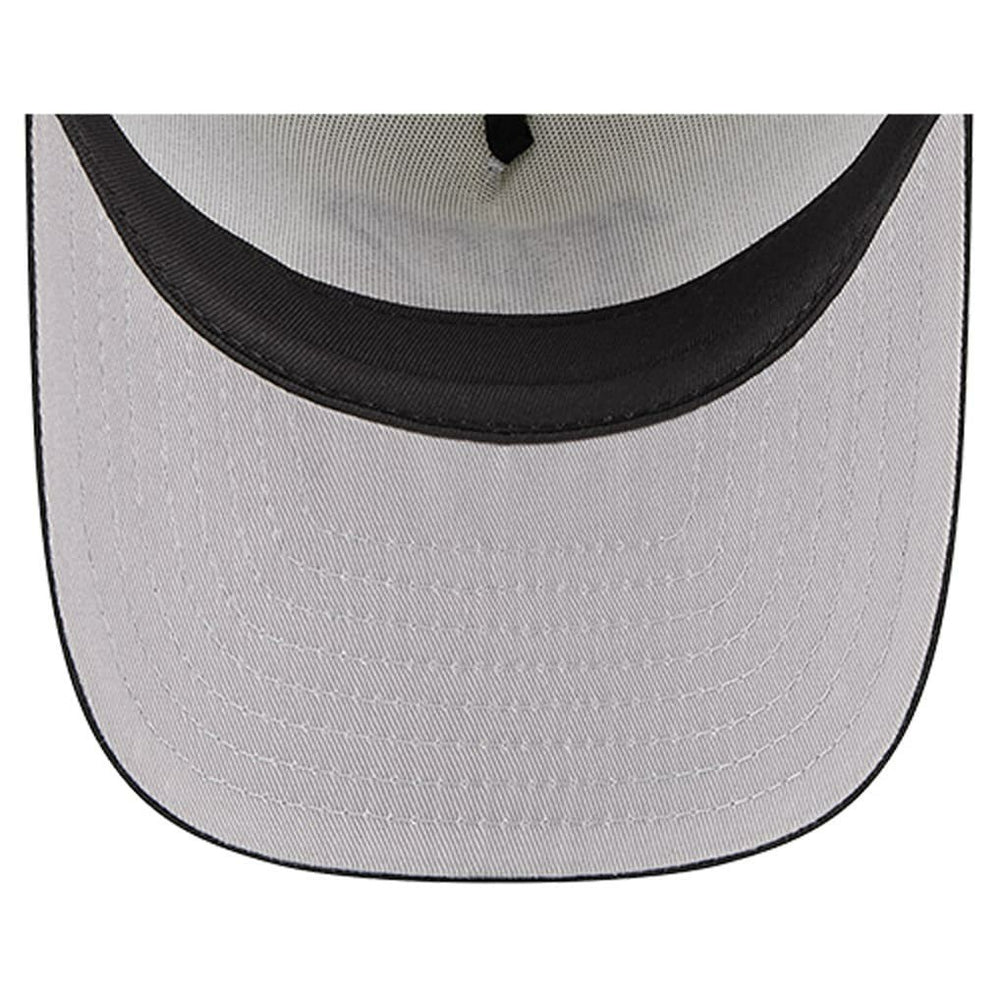 Cincinnati Bengals New Era Youth Banner 9FIFTY A-Frame Adjustable Trucker Hat Cream/Black | NFL