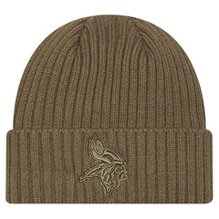 Minnesota Vikings New Era Youth Color Pack Cuffed Knit Hat Olive | NFL
