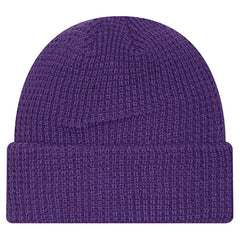 Minnesota Vikings New Era Youth Waffle Cuffed Knit Hat Purple | NFL