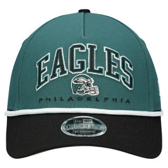 Philadelphia Eagles New Era Preschool Arch COOLERA 9FORTY A-Frame M-Crown Adjustable Hat Green/Black | NFL