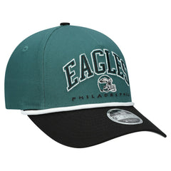 Philadelphia Eagles New Era Preschool Arch COOLERA 9FORTY A-Frame M-Crown Adjustable Hat Green/Black | NFL