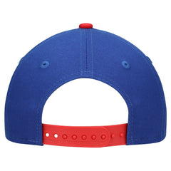Buffalo Bills New Era Preschool Arch COOLERA 9FORTY A-Frame M-Crown Adjustable Hat Royal/Red | NFL