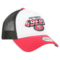 San Francisco 49ers New Era Preschool 9FORTY A-Frame Adjustable Hat White | NFL
