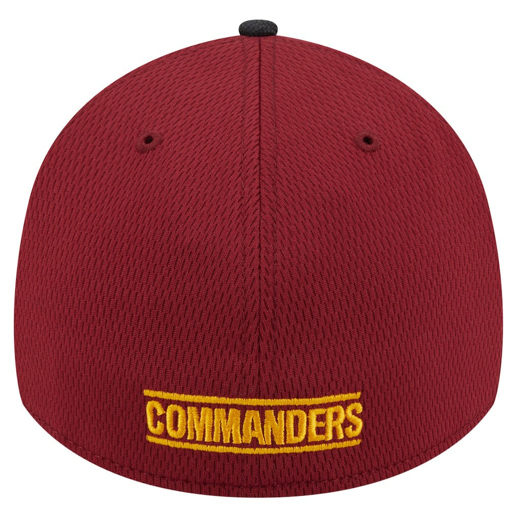 Washington Commanders New Era Visor Hit 39THIRTY Flex Hat Burgundy | NFL