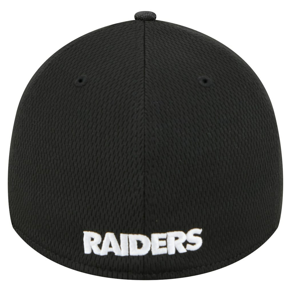 Las Vegas Raiders New Era Visor Hit 39THIRTY Flex Hat Black | NFL