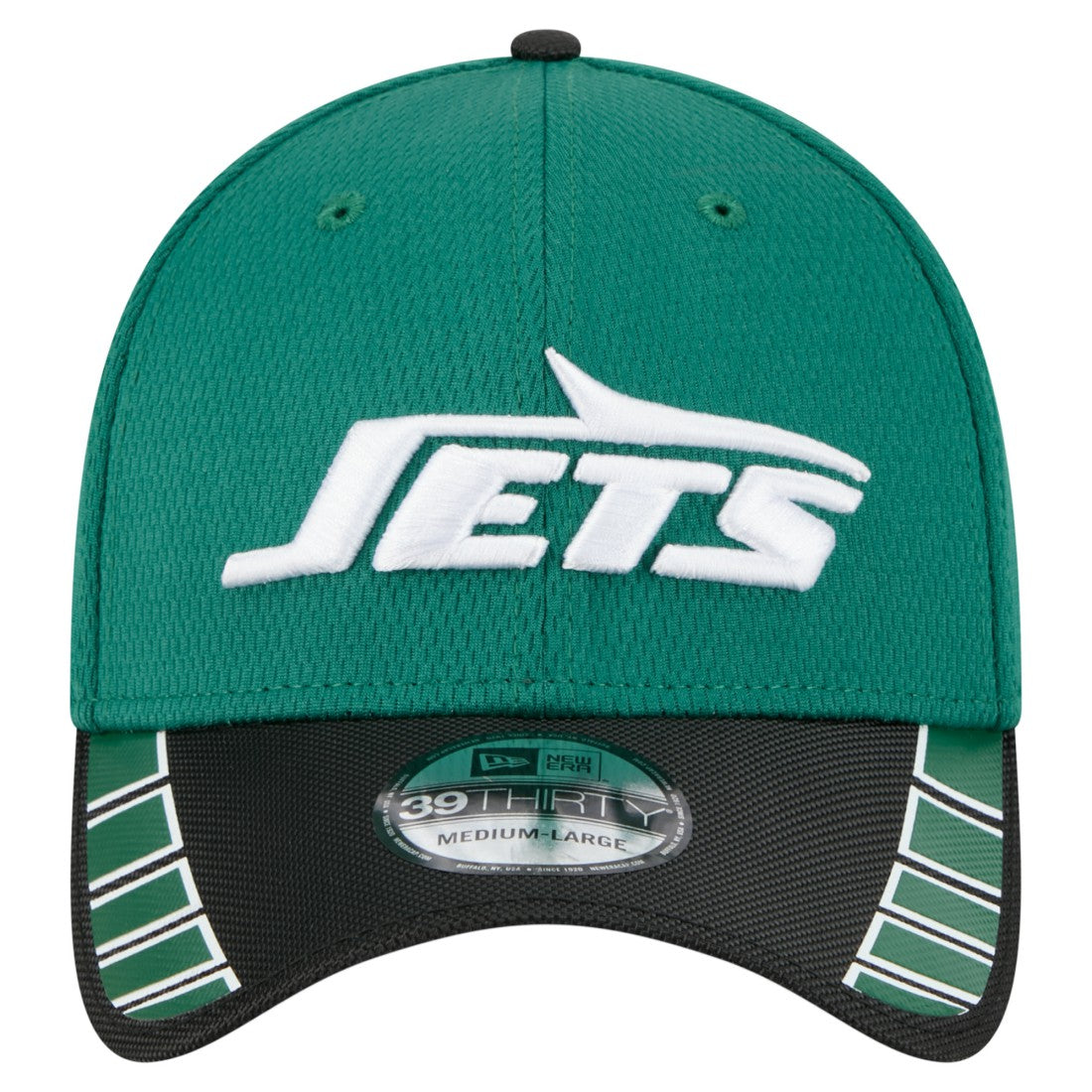 New York Jets New Era Visor Hit 39THIRTY Flex Hat Green | NFL