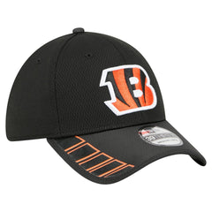 Cincinnati Bengals New Era Visor Hit 39THIRTY Flex Hat Black | NFL