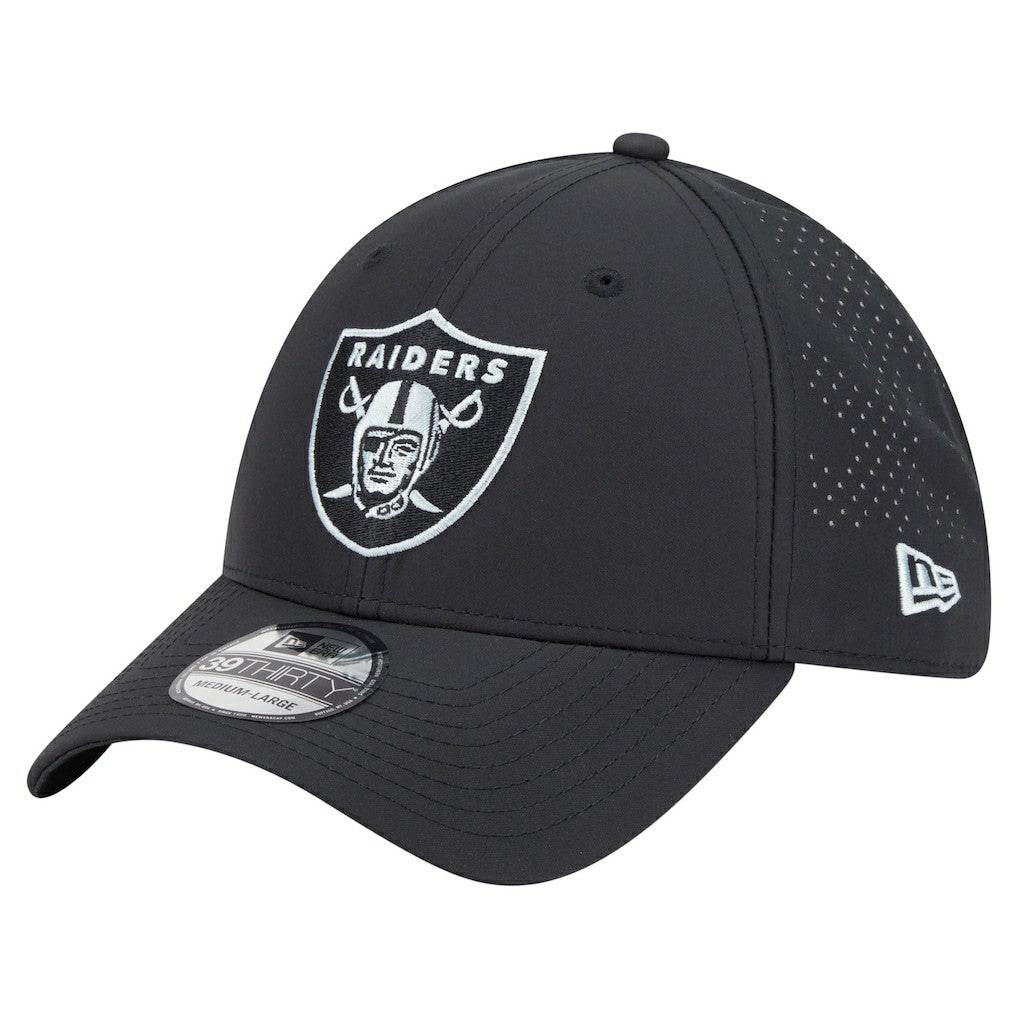 Las Vegas Raiders New Era Night 39THIRTY Flex Hat Black | NFL