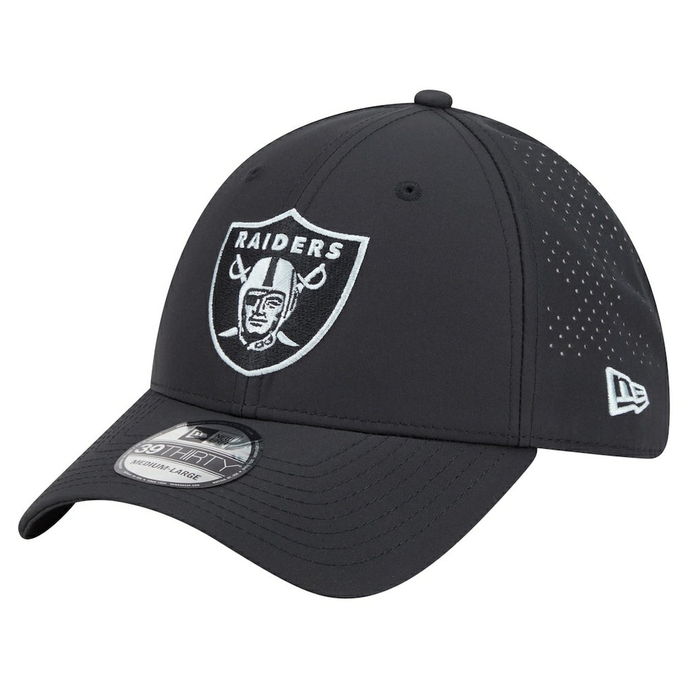 Las Vegas Raiders New Era Night 39THIRTY Flex Hat Black | NFL