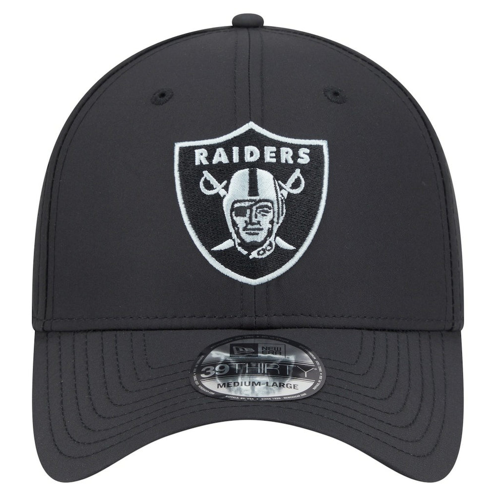 Las Vegas Raiders New Era Night 39THIRTY Flex Hat Black | NFL