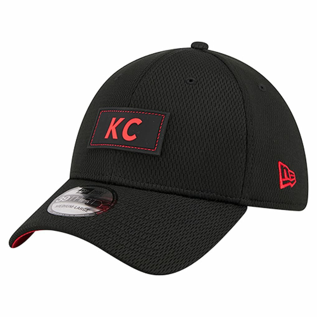 Kansas City Chiefs New Era Scoreboard 39THIRTY Flex Hat Black | NFL