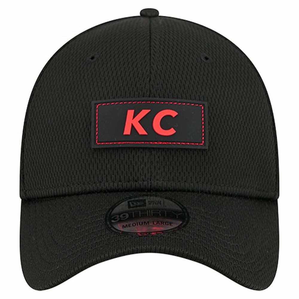 Kansas City Chiefs New Era Scoreboard 39THIRTY Flex Hat Black | NFL