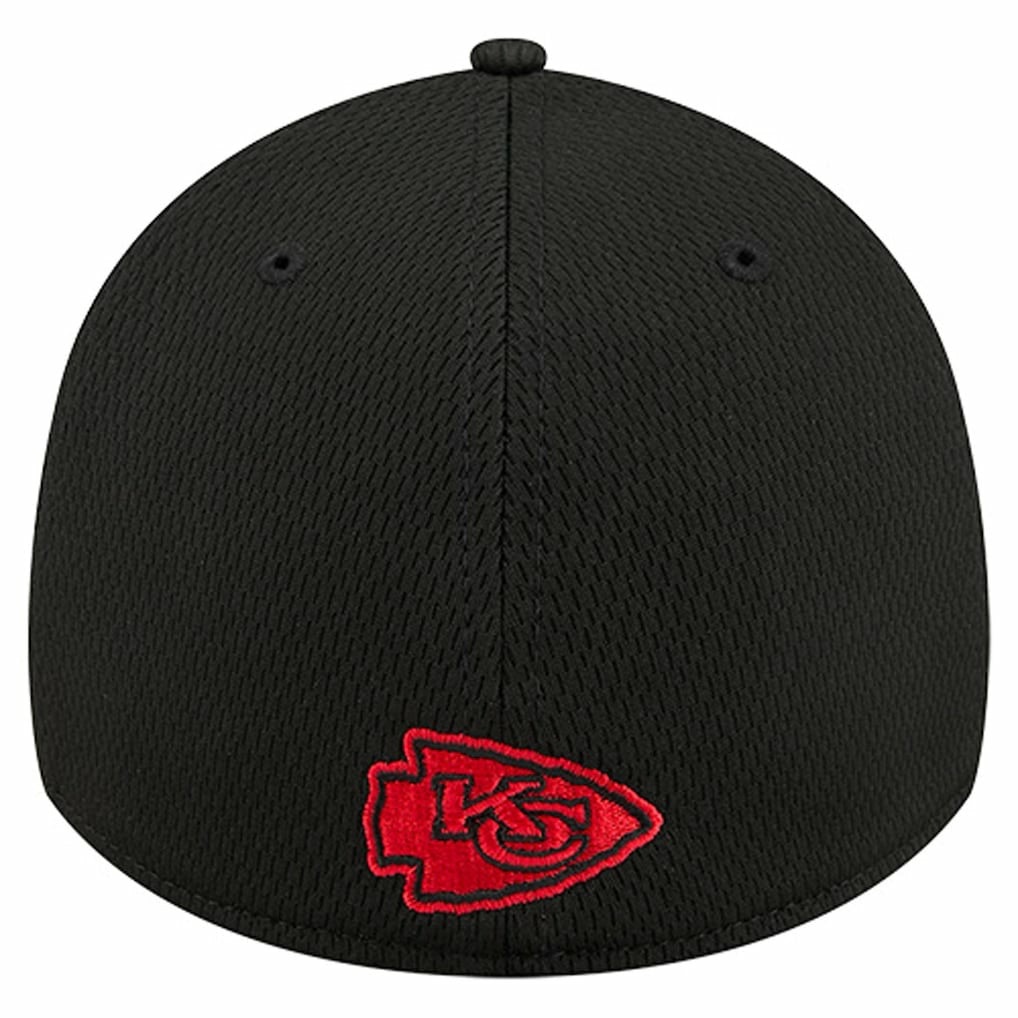 Kansas City Chiefs New Era Scoreboard 39THIRTY Flex Hat Black | NFL