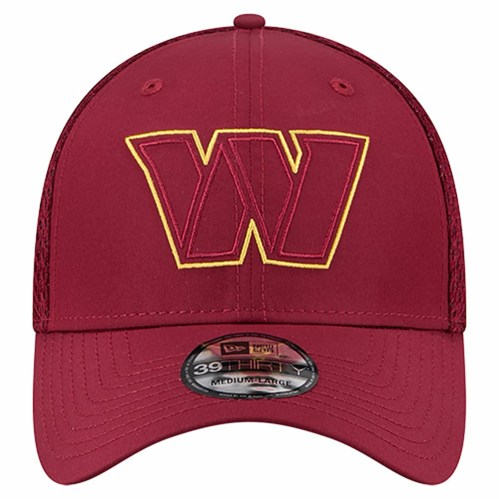 Washington Commanders New Era Outline 39THIRTY Flex Hat Burgundy | NFL