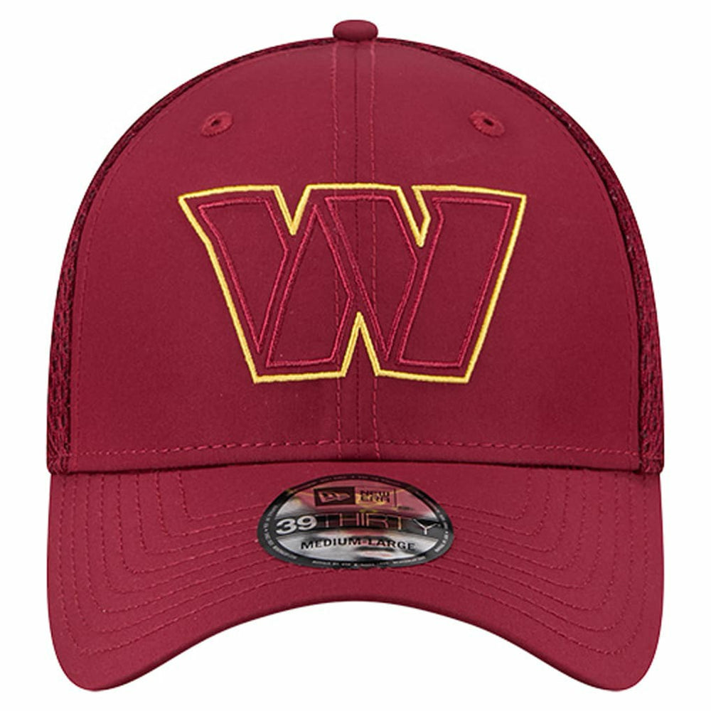 Washington Commanders New Era Outline 39THIRTY Flex Hat Burgundy | NFL