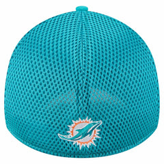 Miami Dolphins New Era Outline 39THIRTY Flex Hat Aqua | NFL
