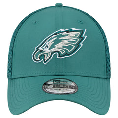 Philadelphia Eagles New Era Outline 39THIRTY Flex Hat Midnight Green | NFL