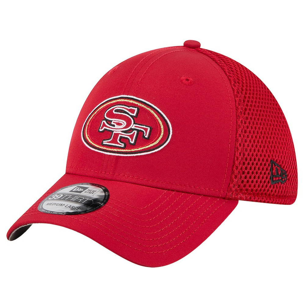 San Francisco 49ers New Era Outline 39THIRTY Flex Hat Scarlet | NFL