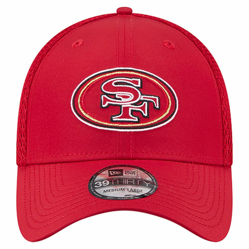 San Francisco 49ers New Era Outline 39THIRTY Flex Hat Scarlet | NFL