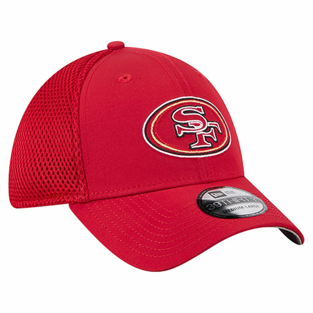 San Francisco 49ers New Era Outline 39THIRTY Flex Hat Scarlet | NFL