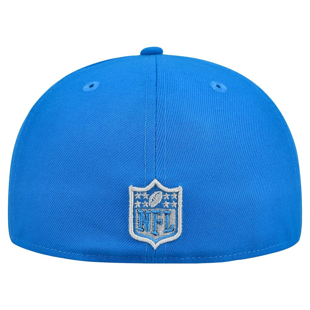 Detroit Lions New Era Break 59FIFTY Fitted Hat Blue/Gray | NFL