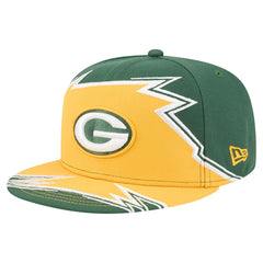 Green Bay Packers New Era Break 59FIFTY Fitted Hat Green/Gold | NFL