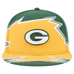 Green Bay Packers New Era Break 59FIFTY Fitted Hat Green/Gold | NFL
