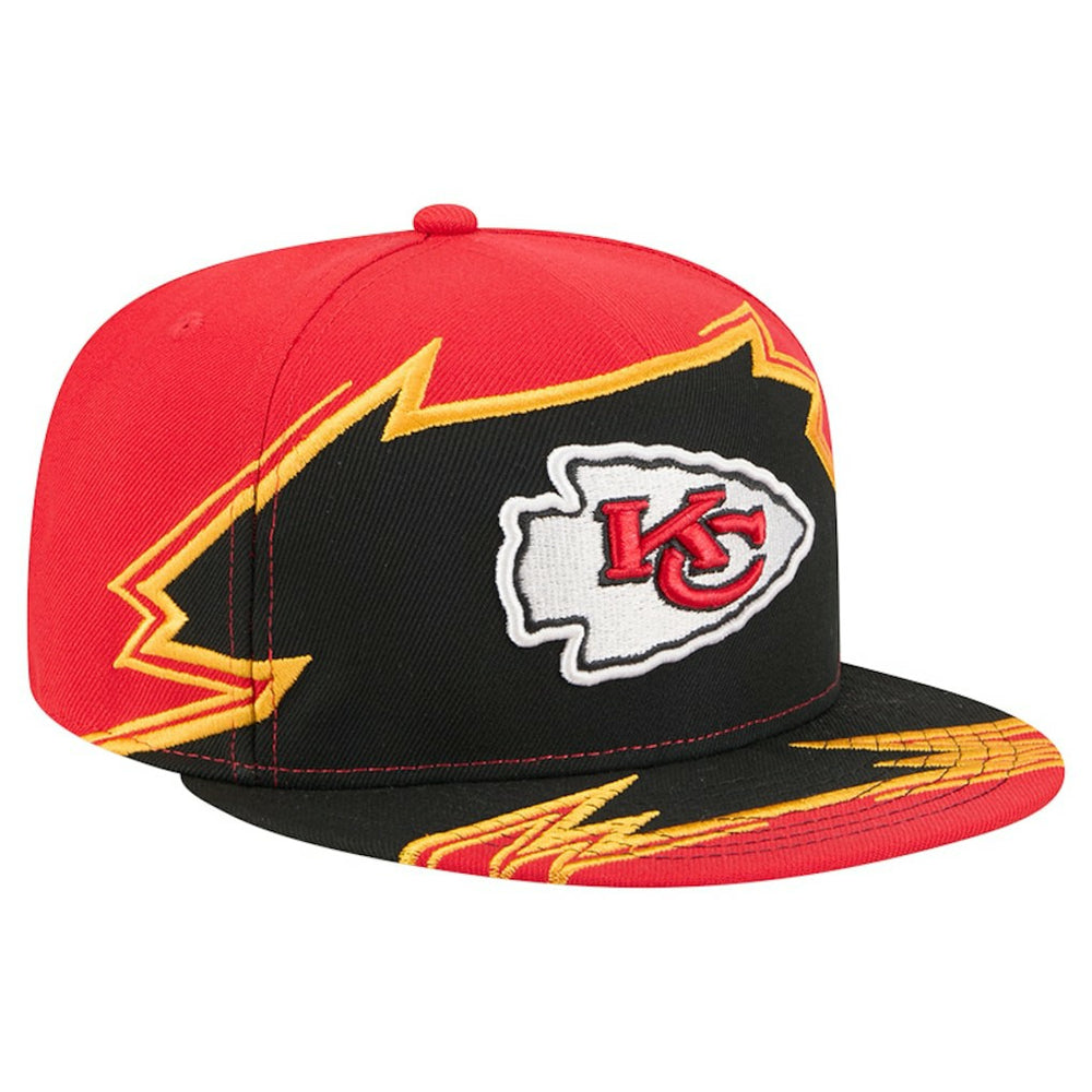Kansas City Chiefs New Era Break 59FIFTY Fitted Hat Red/Black | NFL