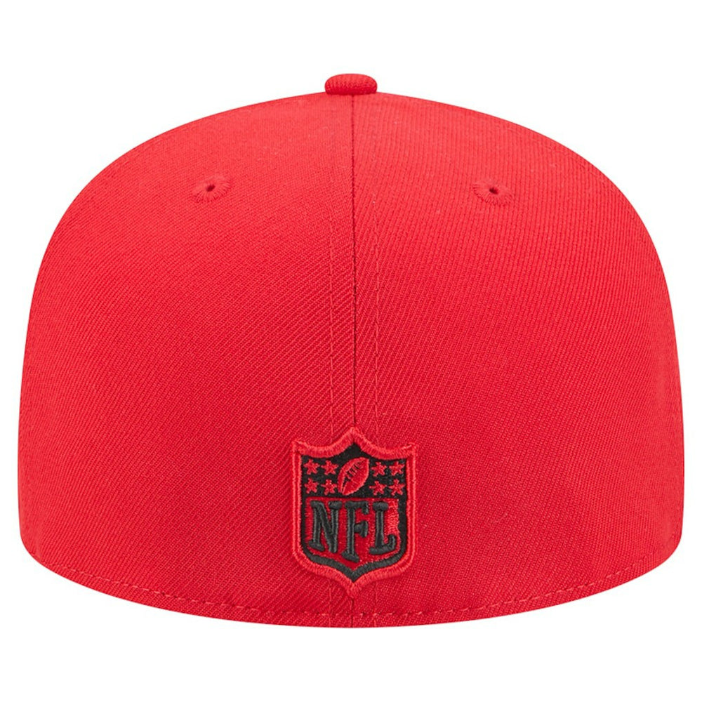 Kansas City Chiefs New Era Break 59FIFTY Fitted Hat Red/Black | NFL