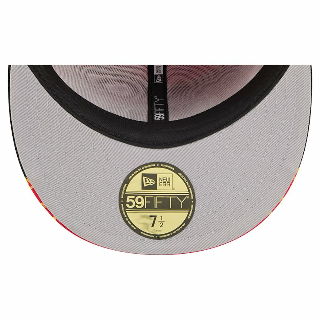 Kansas City Chiefs New Era Break 59FIFTY Fitted Hat Red/Black | NFL