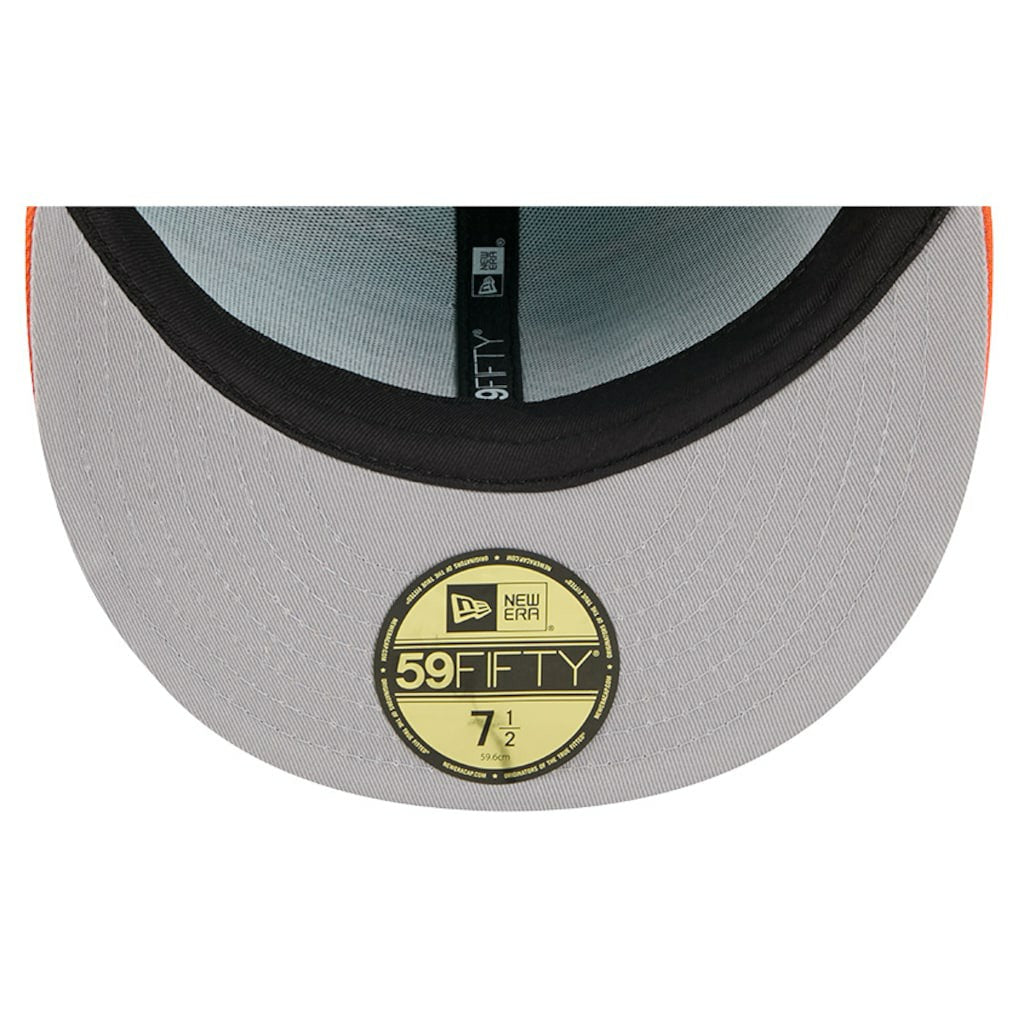Miami Dolphins New Era Break 59FIFTY Fitted Hat Aqua/Orange | NFL