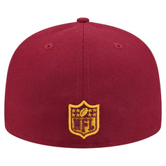 Washington Commanders New Era Break 59FIFTY Fitted Hat Burgundy/Gold | NFL