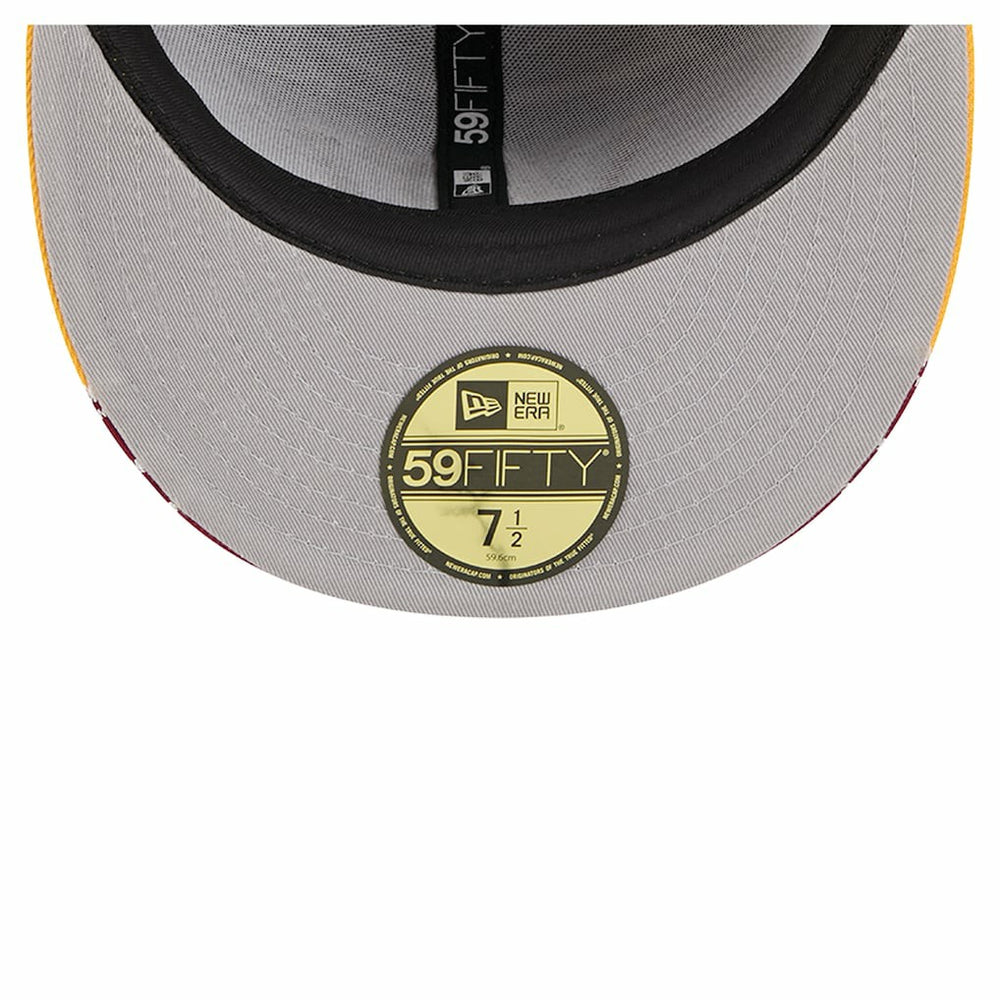 Washington Commanders New Era Break 59FIFTY Fitted Hat Burgundy/Gold | NFL