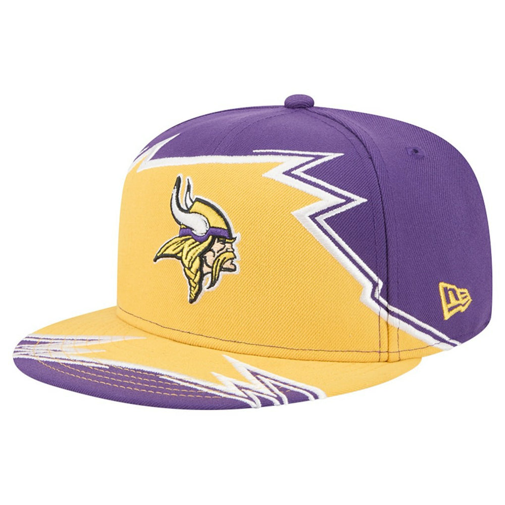 Minnesota Vikings New Era Break 59FIFTY Fitted Hat Purple/Gold | NFL
