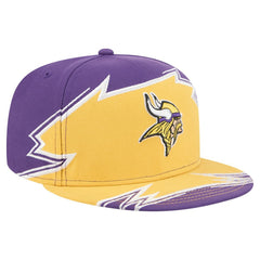 Minnesota Vikings New Era Break 59FIFTY Fitted Hat Purple/Gold | NFL