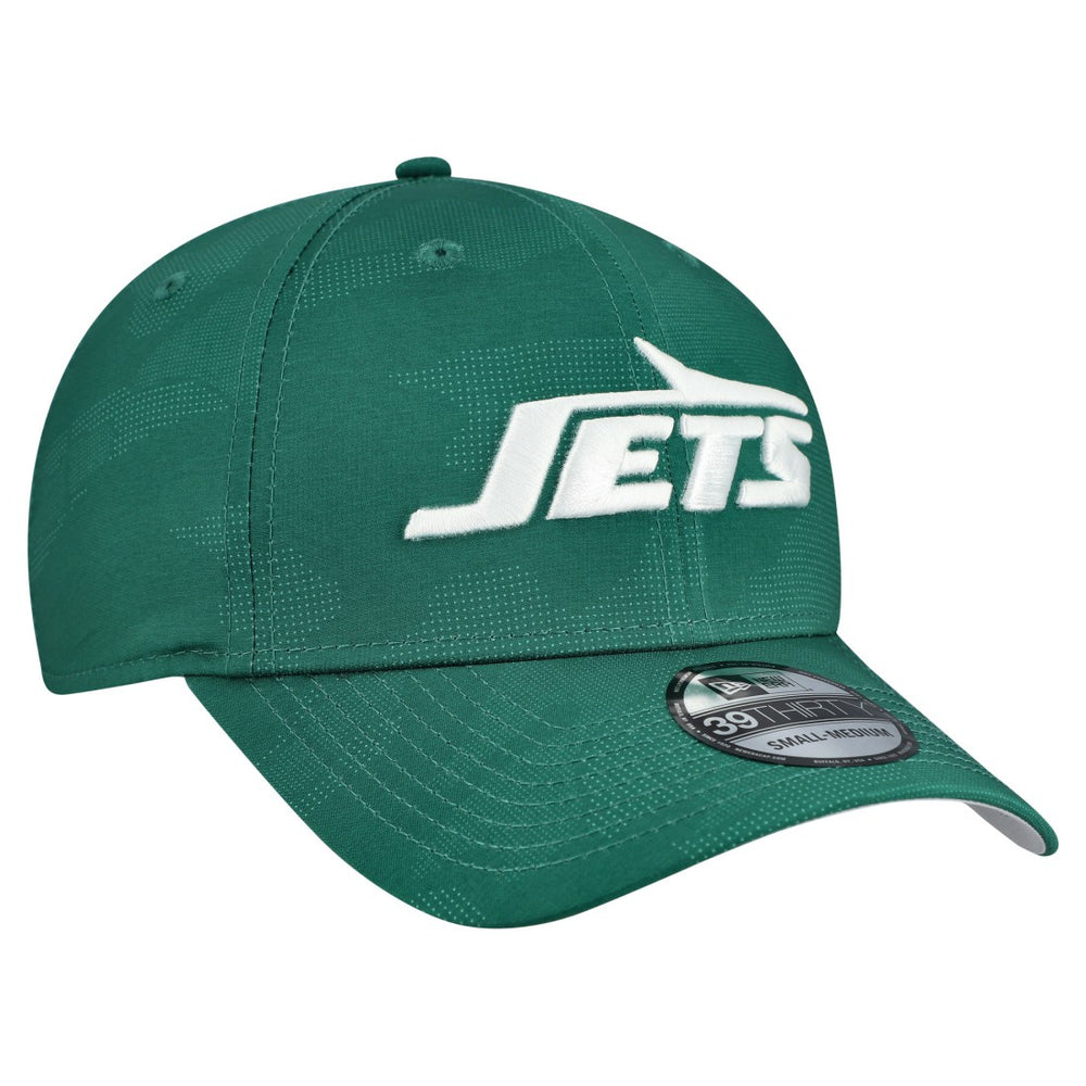 New York Jets New Era Tonal Camo 39THIRTY Stretch Fit Hat Green | NFL