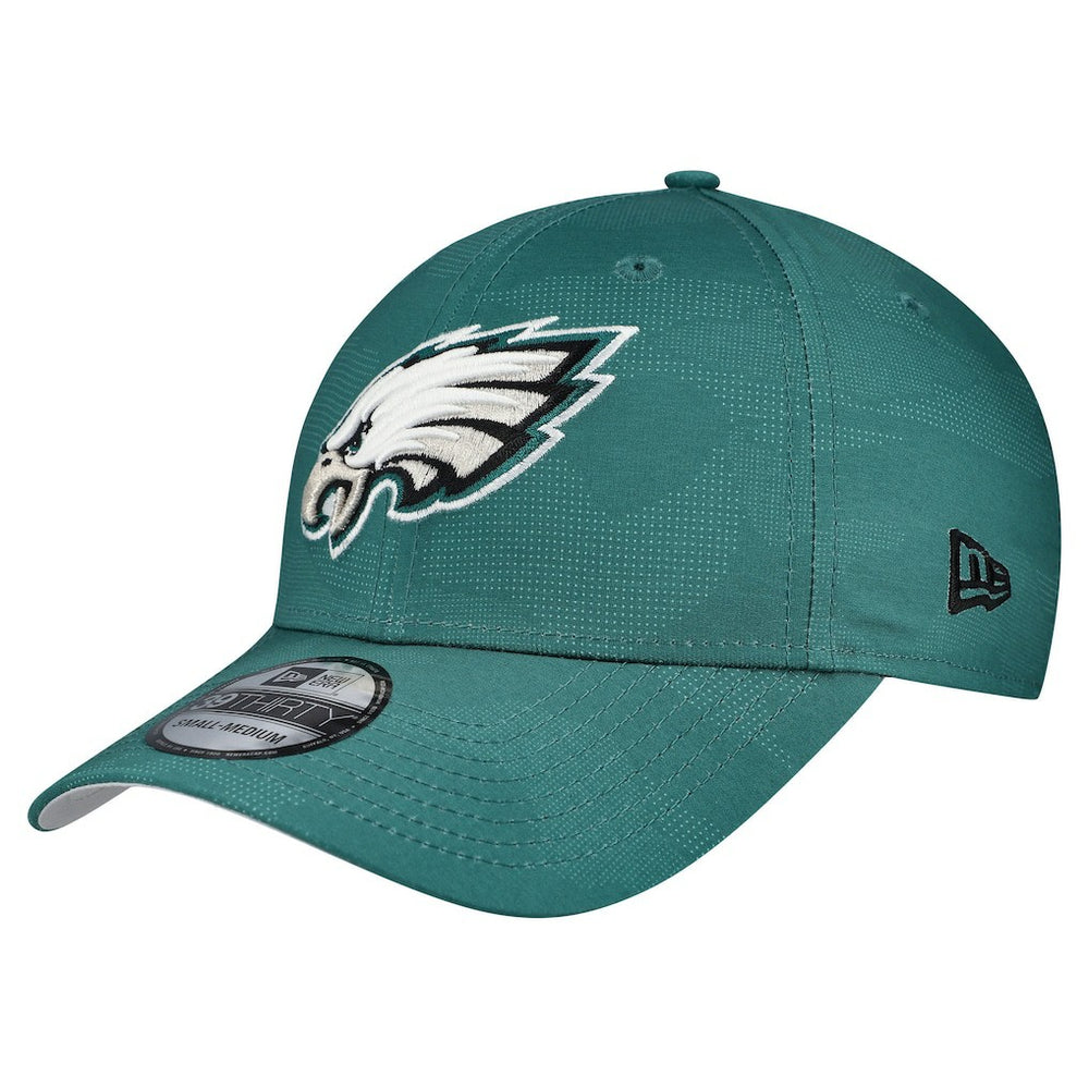 Philadelphia Eagles New Era Tonal Camo 39THIRTY Stretch Fit Hat Midnight Green | NFL