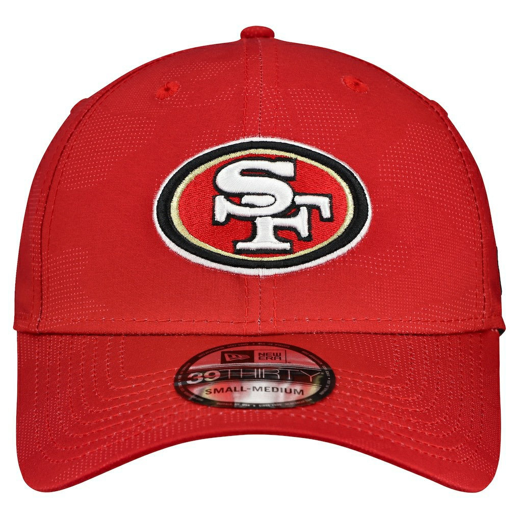 San Francisco 49ers New Era Tonal Camo 39THIRTY Stretch Fit Hat Scarlet | NFL