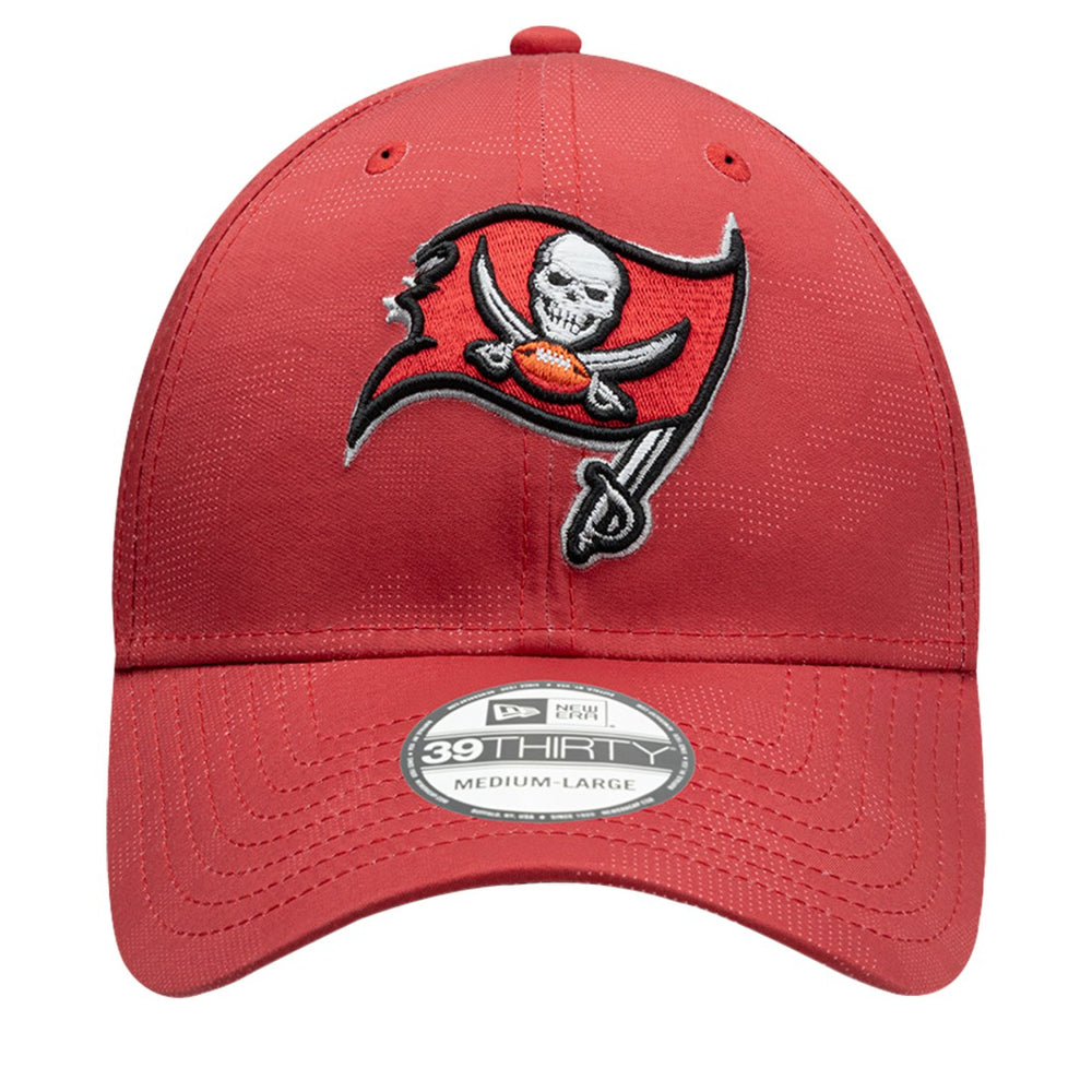 Tampa Bay Buccaneers New Era Tonal Camo 39THIRTY Stretch Fit Hat Red | NFL