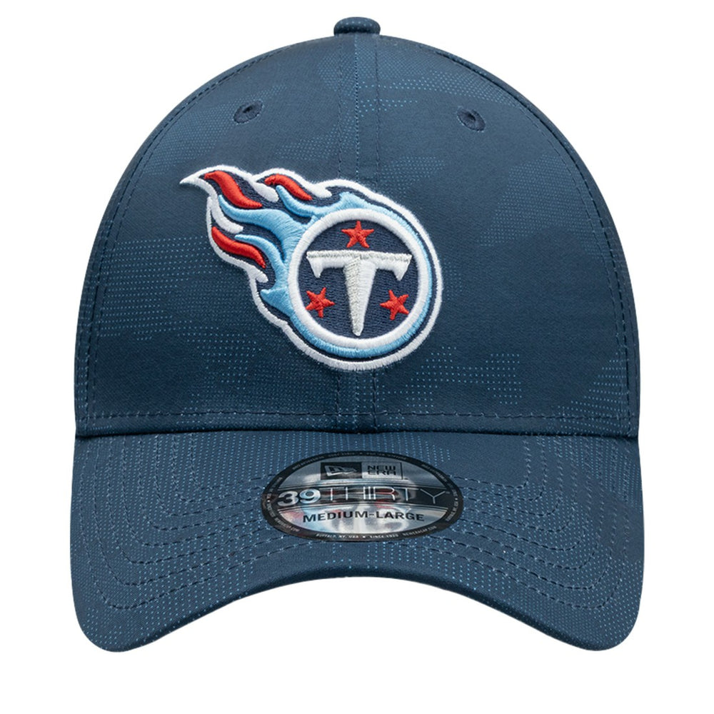 Tennessee Titans New Era Tonal Camo 39THIRTY Stretch Fit Hat Navy | NFL