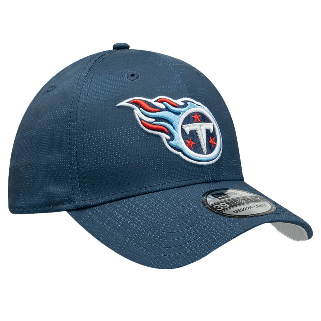 Tennessee Titans New Era Tonal Camo 39THIRTY Stretch Fit Hat Navy | NFL