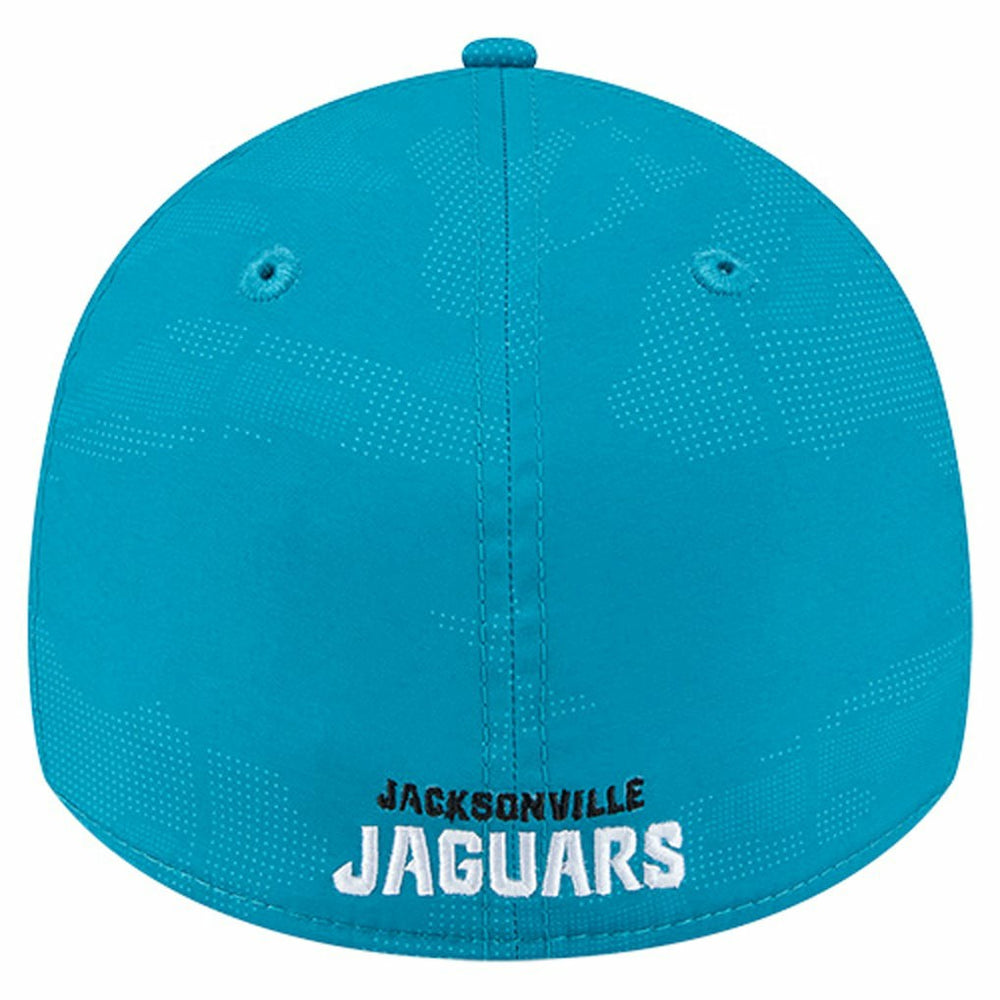 Jacksonville Jaguars New Era Tonal Camo 39THIRTY Stretch Fit Hat Teal | NFL