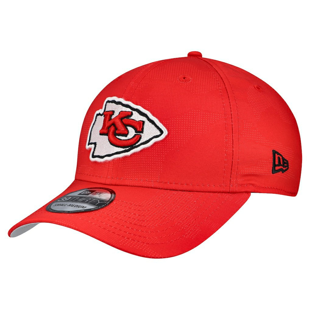 Kansas City Chiefs New Era Tonal Camo 39THIRTY Stretch Fit Hat Red | NFL