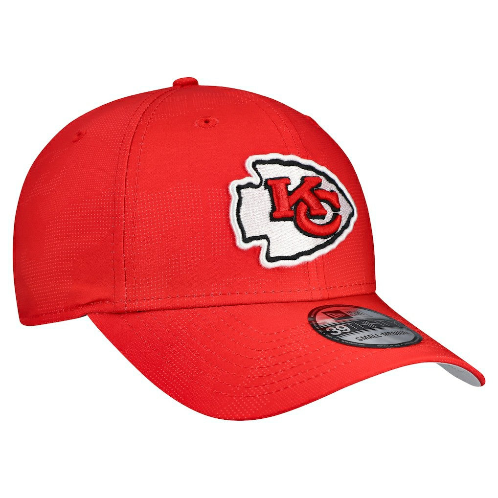 Kansas City Chiefs New Era Tonal Camo 39THIRTY Stretch Fit Hat Red | NFL