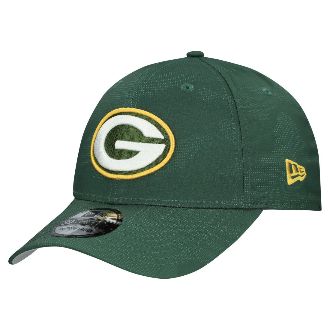Green Bay Packers New Era Tonal Camo 39THIRTY Stretch Fit Hat Green | NFL