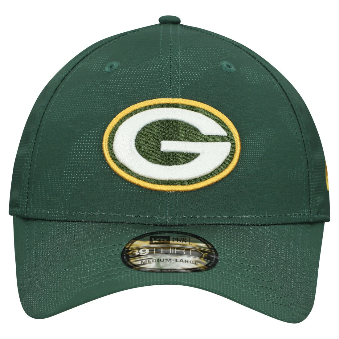Green Bay Packers New Era Tonal Camo 39THIRTY Stretch Fit Hat Green | NFL